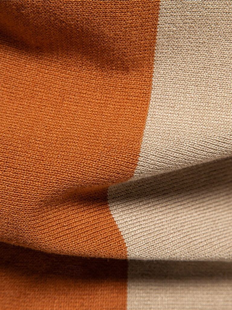 GABRIEL™ | Polo zippé à rayures