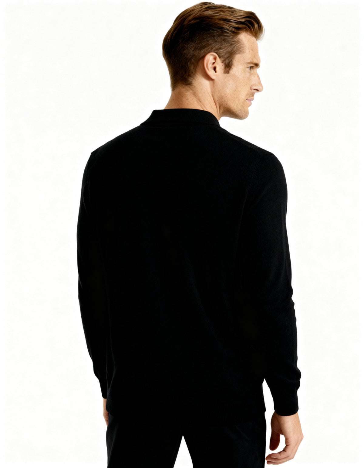 GABRIEL™ | Polo Cachemire Maille Dense