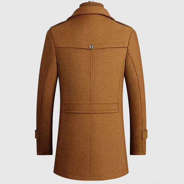 GABRIEL™ | Manteau long pour homme en mélange de laine