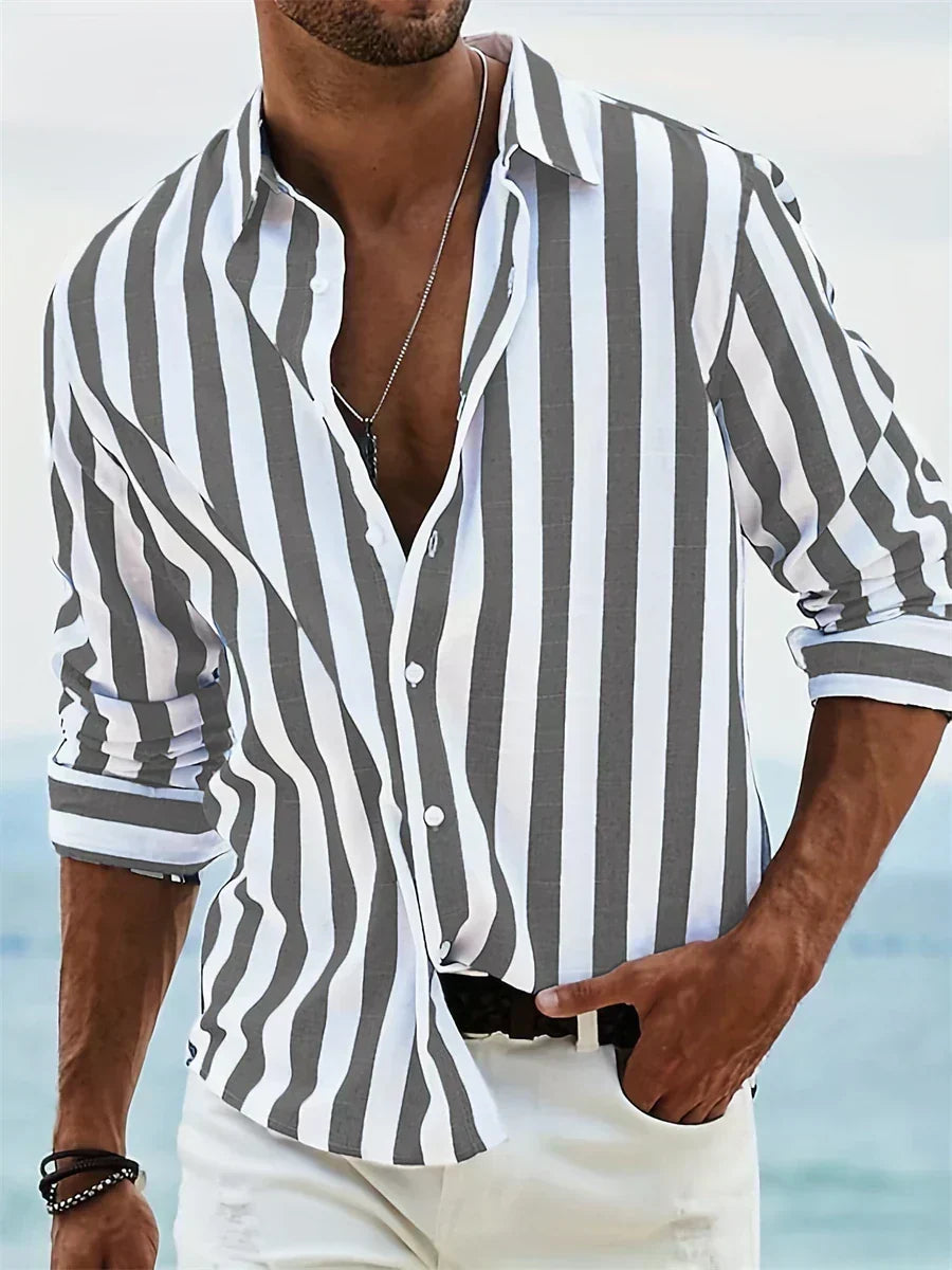 GABRIEL™ | Chemise rayée