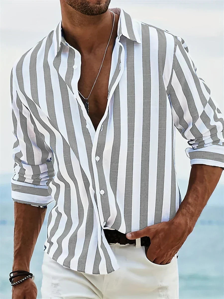 GABRIEL™ | Chemise rayée