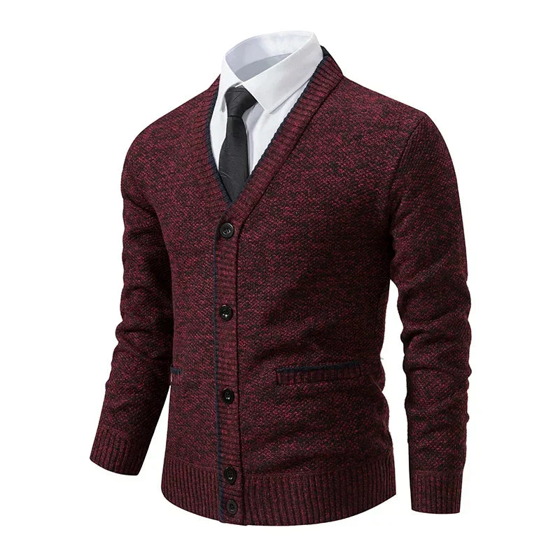 GABRIEL | TRICOT DE LUXE À COL EN V