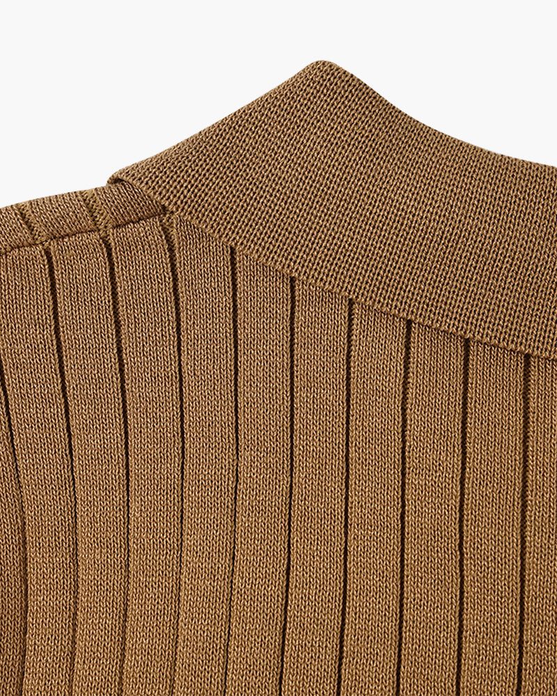 GABRIEL™ | Polo côtelé en coton pour homme