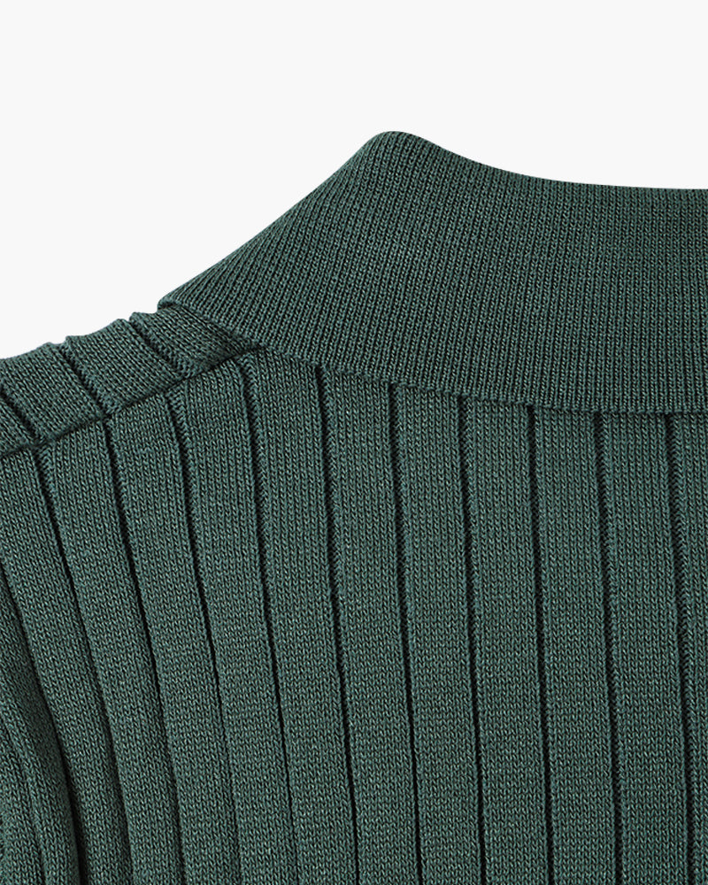 GABRIEL™ | Polo côtelé en coton pour homme