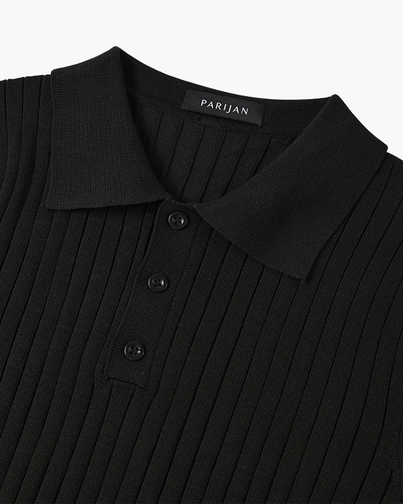 GABRIEL™ | Polo côtelé en coton pour homme