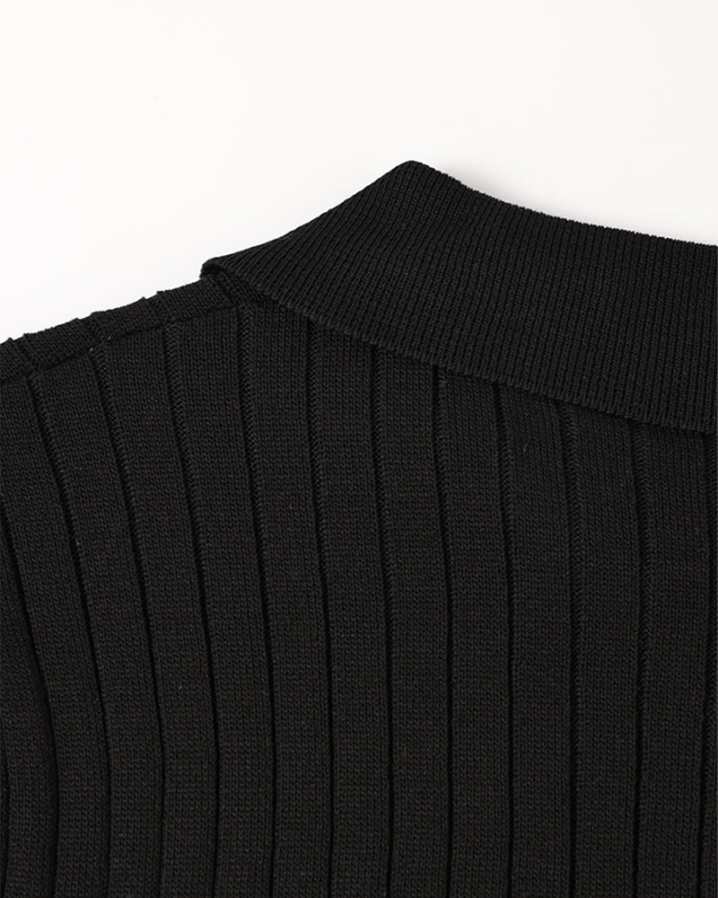 GABRIEL™ | Polo côtelé en coton pour homme