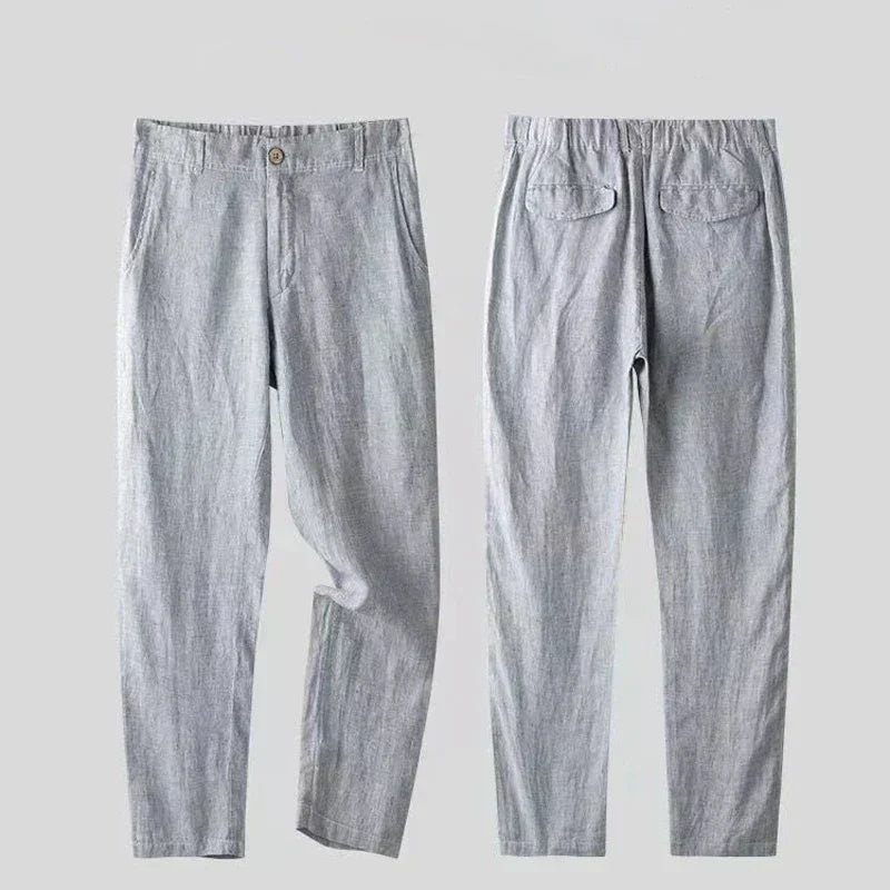 GABRIEL™ | Costume homme en lin et coton