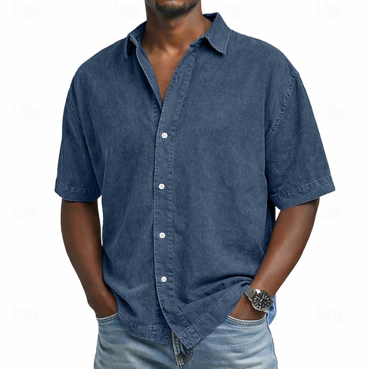 GABRIEL™ | Chemise pour homme délavée à l’acide