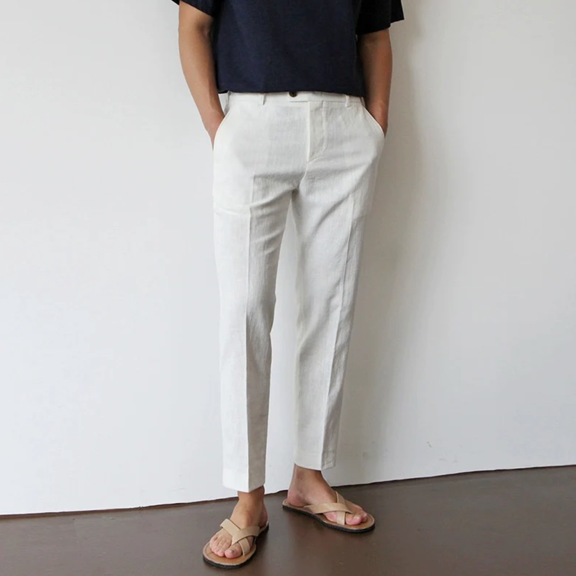 GABRIEL™ | Pantalon confortable en lin pour homme