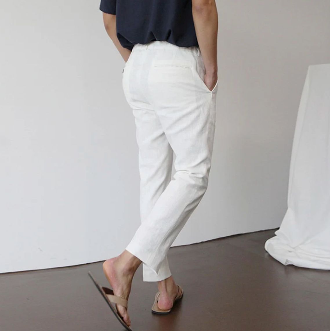 GABRIEL™ | Pantalon confortable en lin pour homme