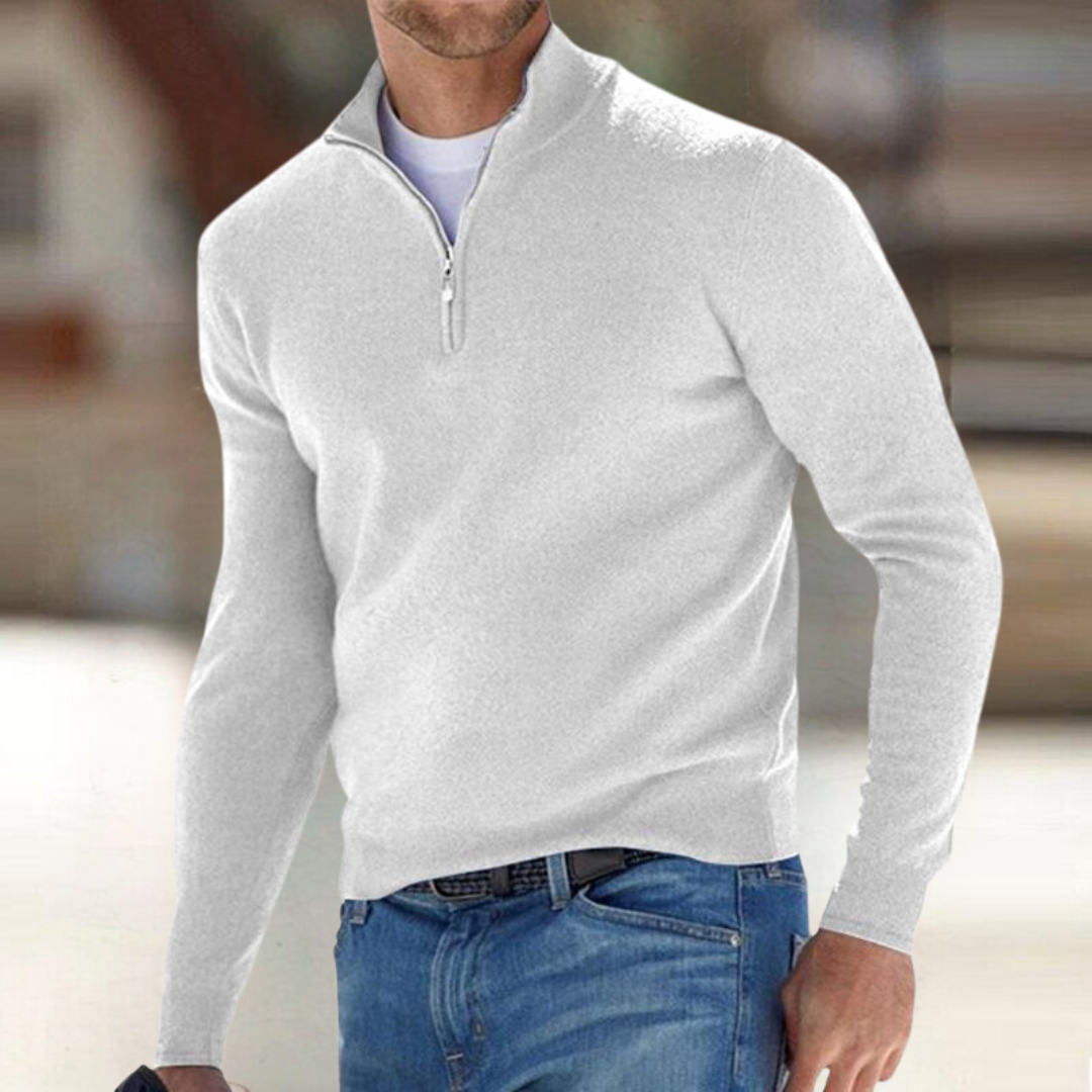 GABRIEL | PULL-OVER ZIPPÉ POUR HOMME