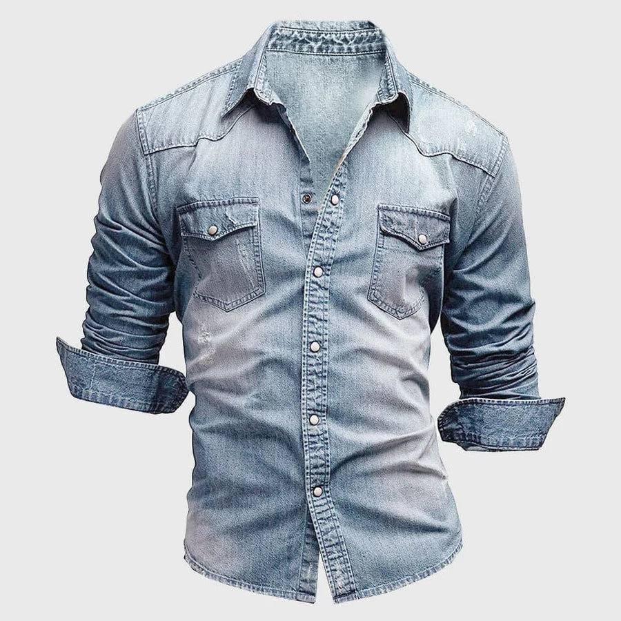 GABRIEL™ | Chemise Denim Slim