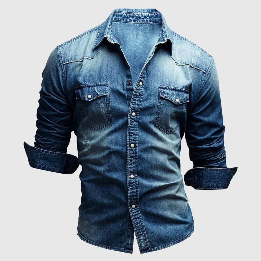 GABRIEL™ | Chemise Denim Slim