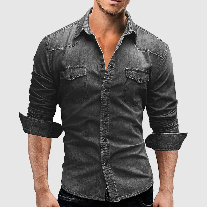 GABRIEL™ | Chemise Denim Slim