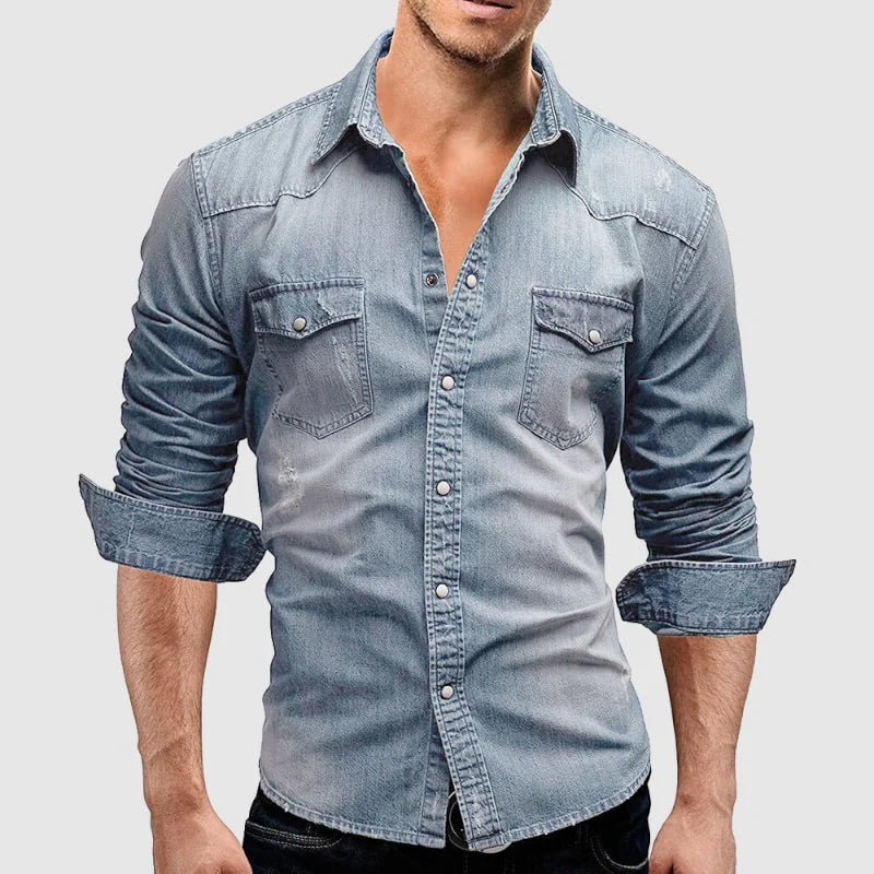 GABRIEL™ | Chemise Denim Slim