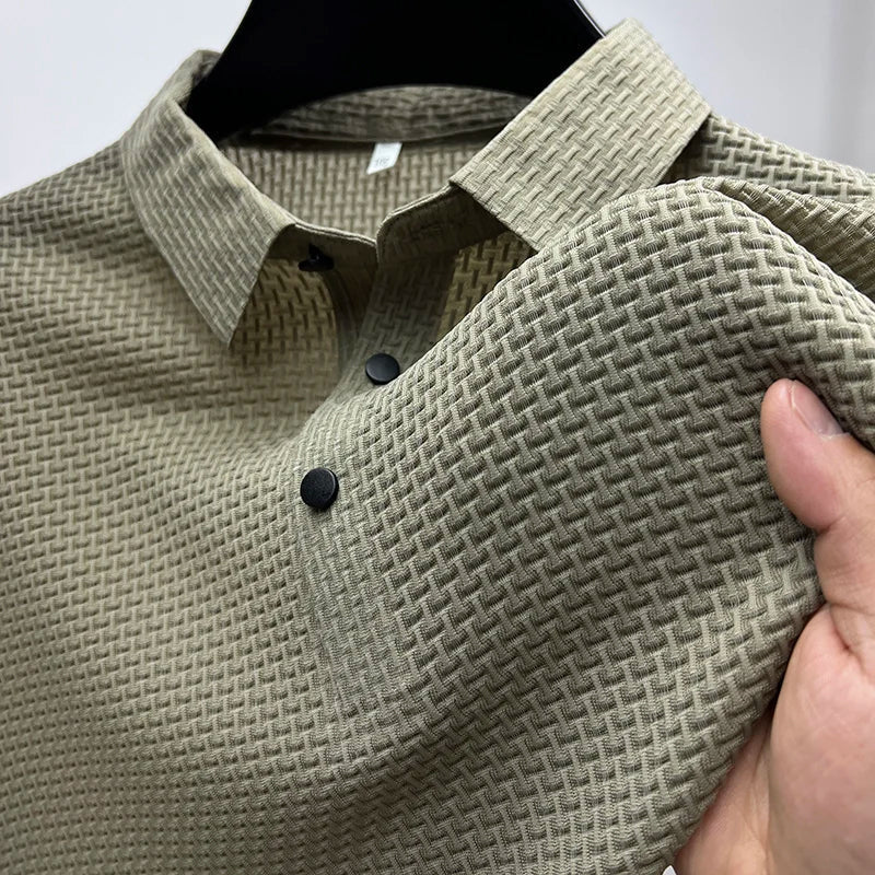 GABRIEL™ | Polo tricoté en polyester
