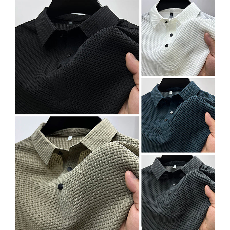 GABRIEL™ | Polo tricoté en polyester