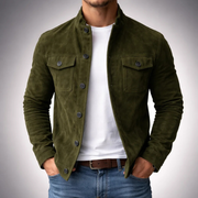 GABRIEL™ | Veste saharienne robuste en daim pour homme