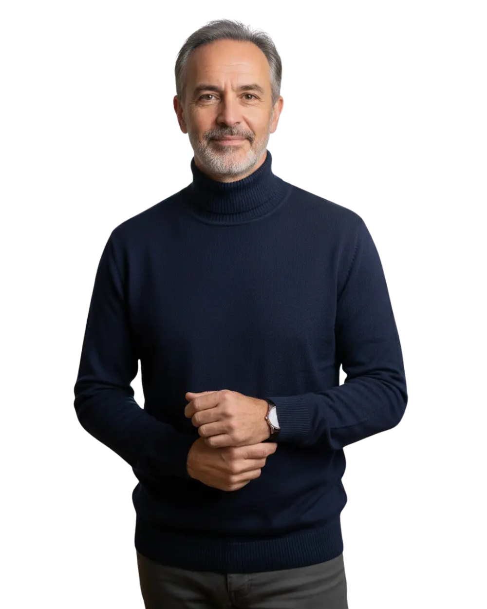 GABRIEL | Pull à col roulé à manches longues pour homme