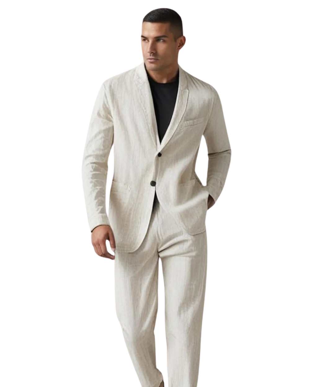 GABRIEL™ | Ensemble coordonné en pur lin pour homme