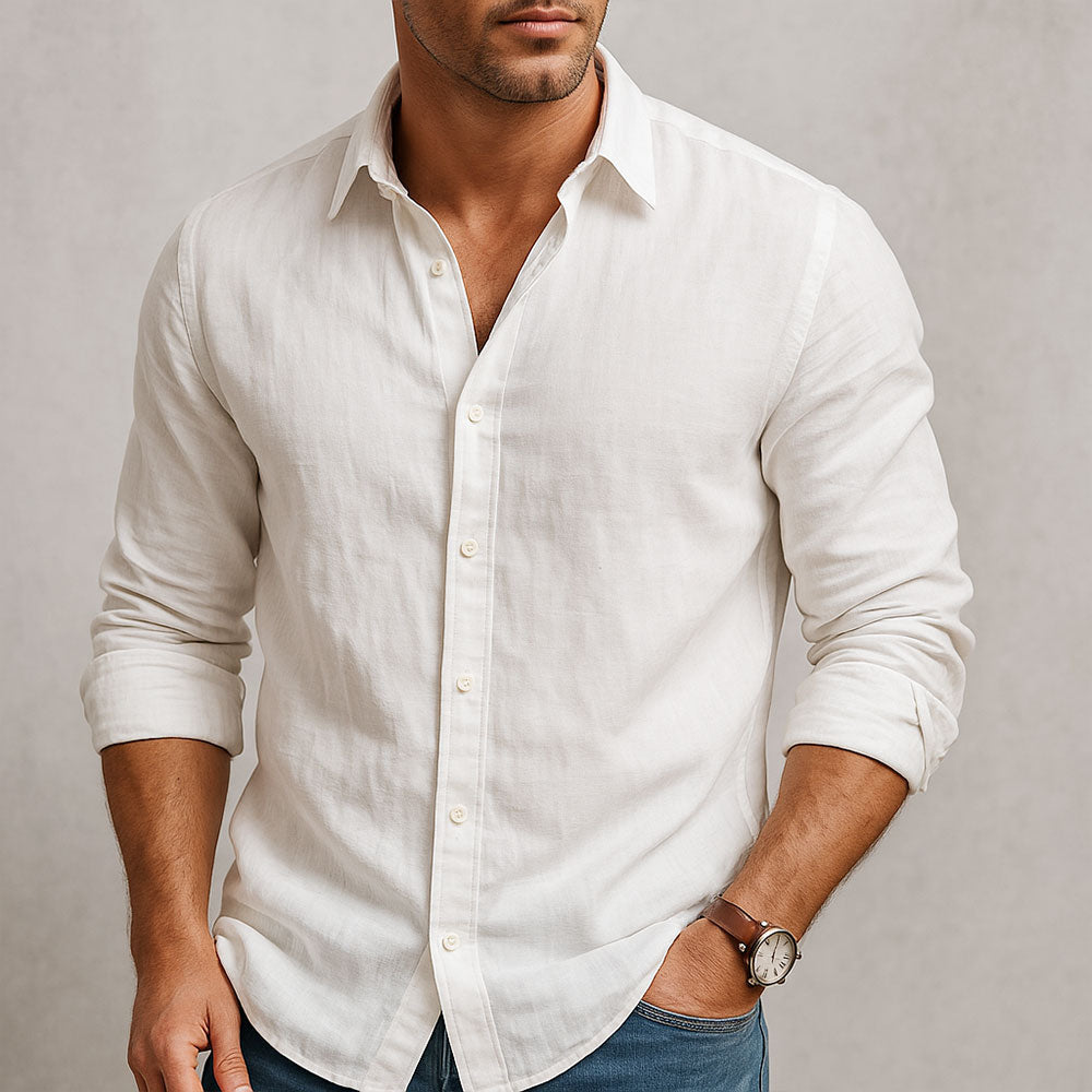 GABRIEL | Chemise essentielle en lin