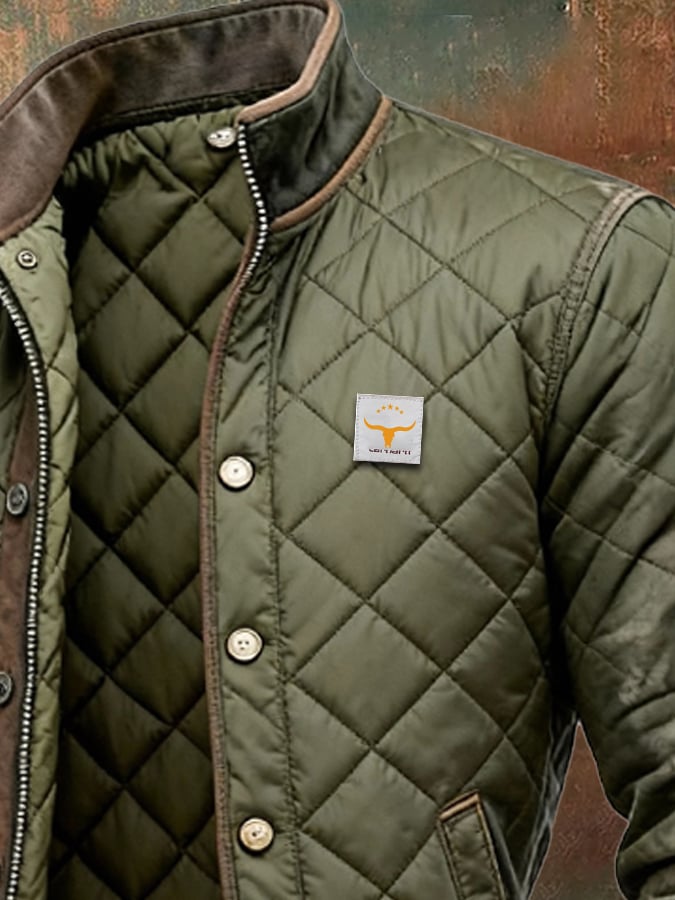 GABRIEL™ | Veste matelassée patinée