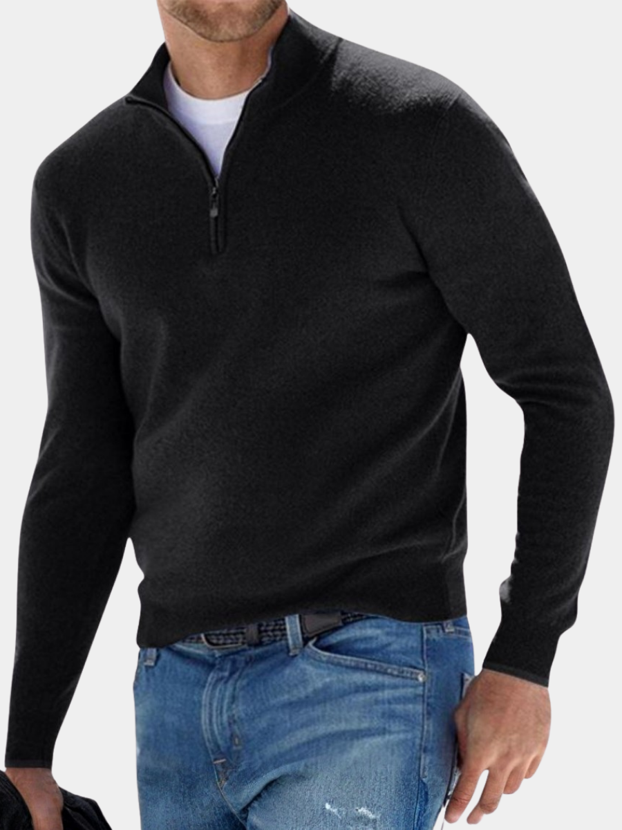 GABRIEL | PULL-OVER ZIPPÉ POUR HOMME