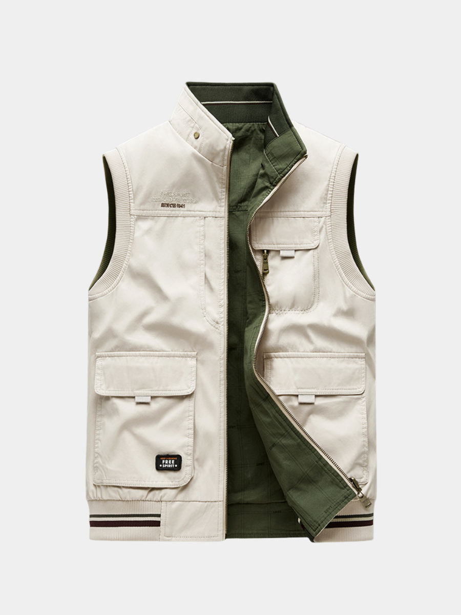 GABRIEL™ | Gilet utilitaire pour homme à poches multiples