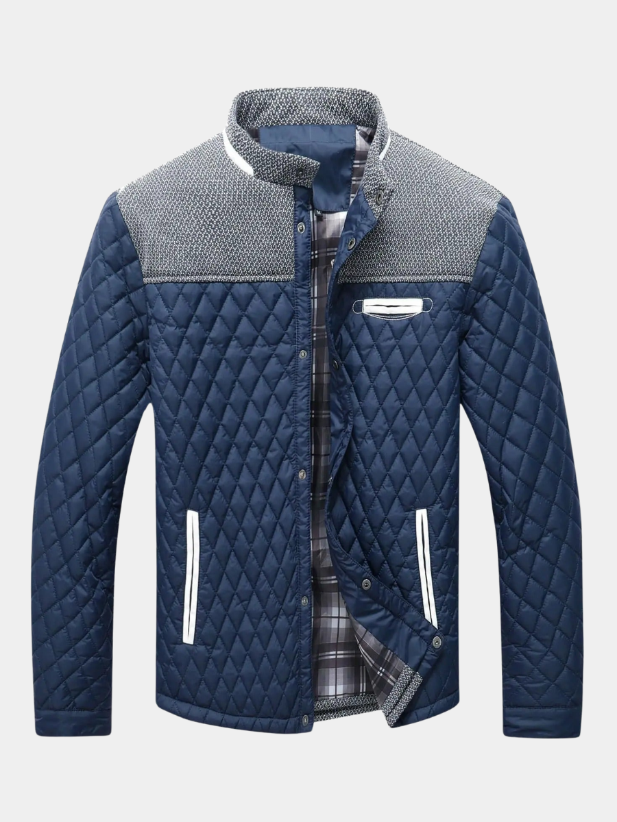 GABRIEL™ | Veste matelassée rembourrée à losanges pour homme