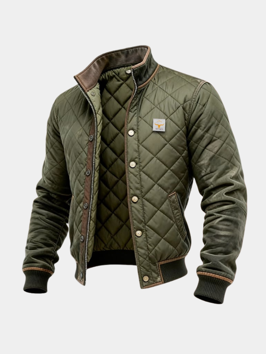GABRIEL™ | Veste matelassée patinée