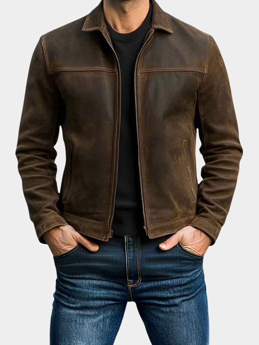 GABRIEL™ | Blouson en daim