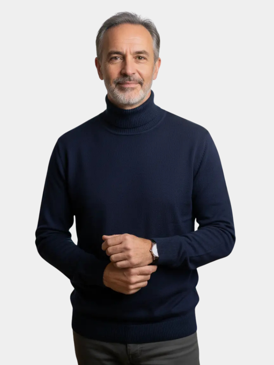 GABRIEL | Pull à col roulé à manches longues pour homme