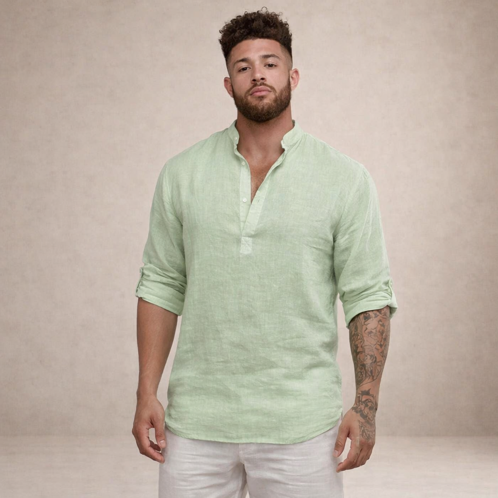 GABRIEL™ | Chemise à col montant