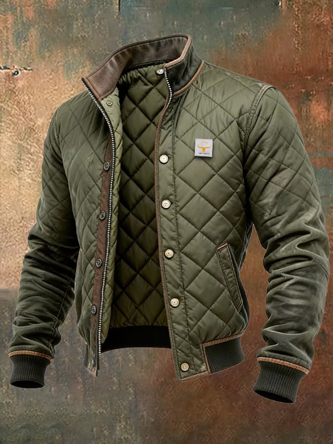 GABRIEL™ | Veste matelassée patinée