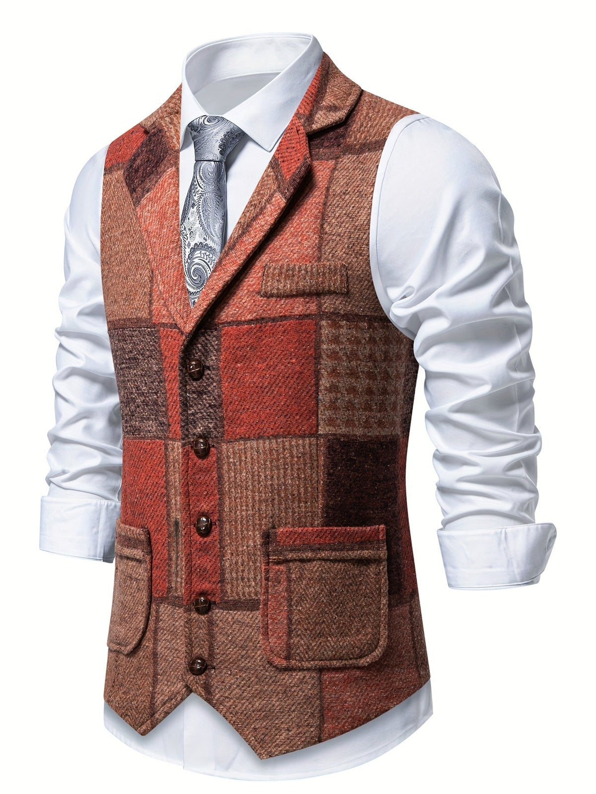 GABRIEL™ | Gilet en tweed