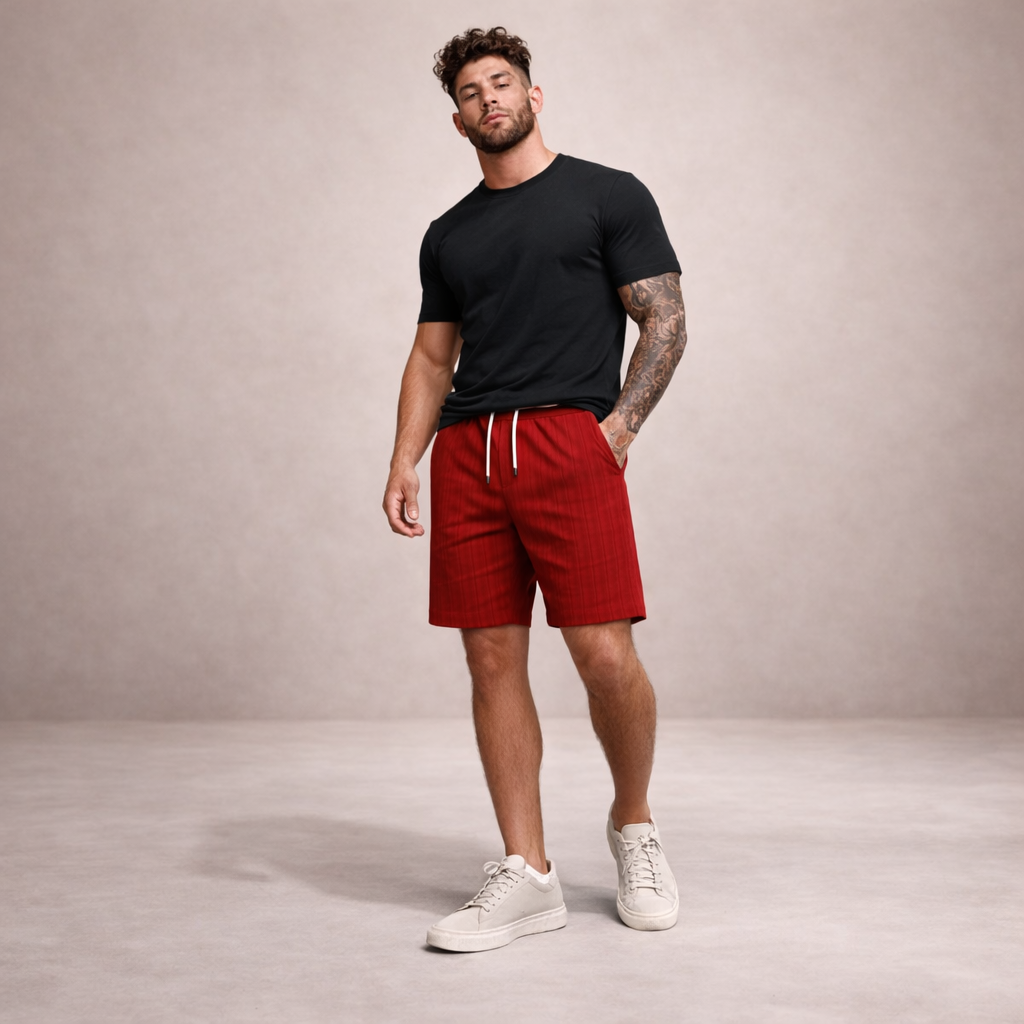 GABRIEL™ | Shorts décontractés en lin