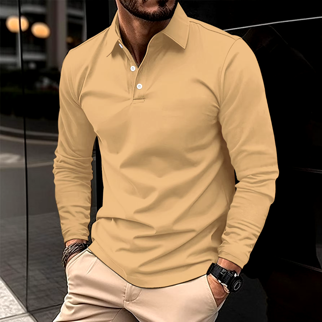 GABRIEL™ | Chemise à manches longues avec col