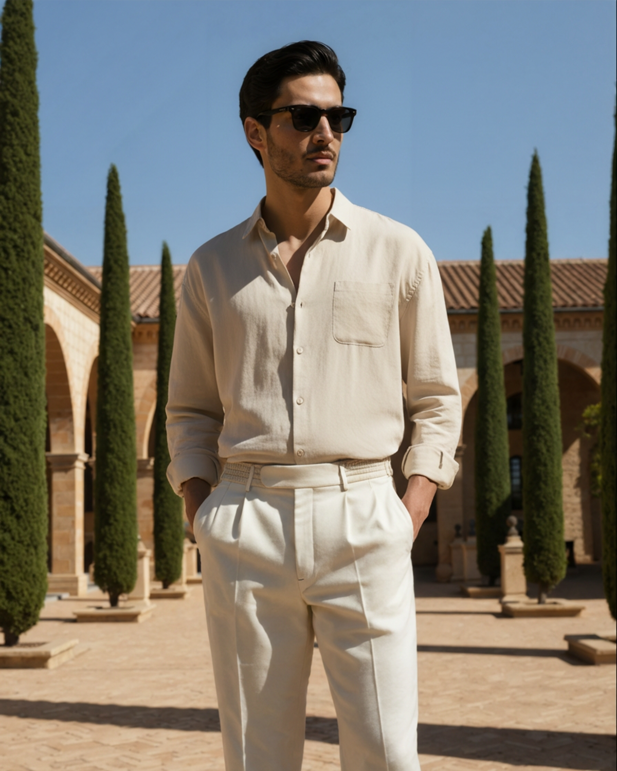 GABRIEL™ | Chemise Légère en Lin