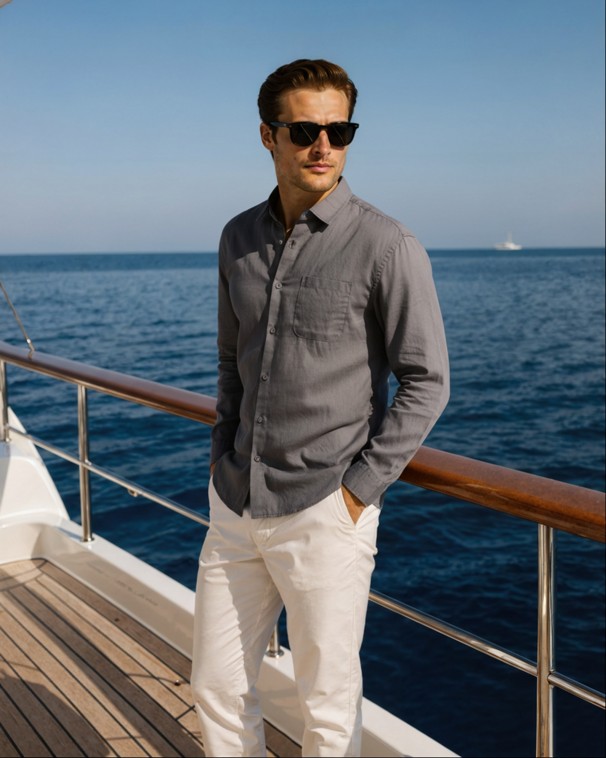 GABRIEL™ | Chemise Légère en Lin