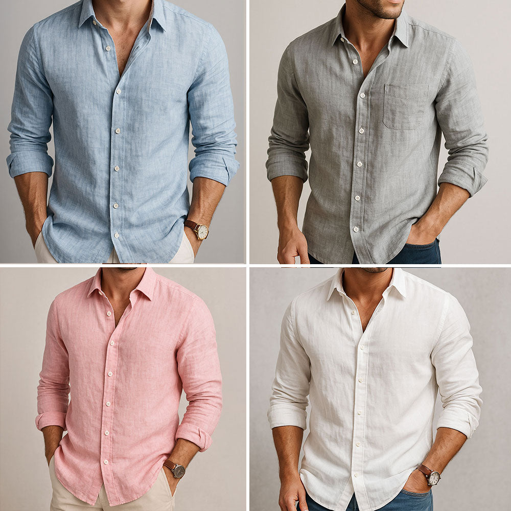 GABRIEL | Chemise essentielle en lin
