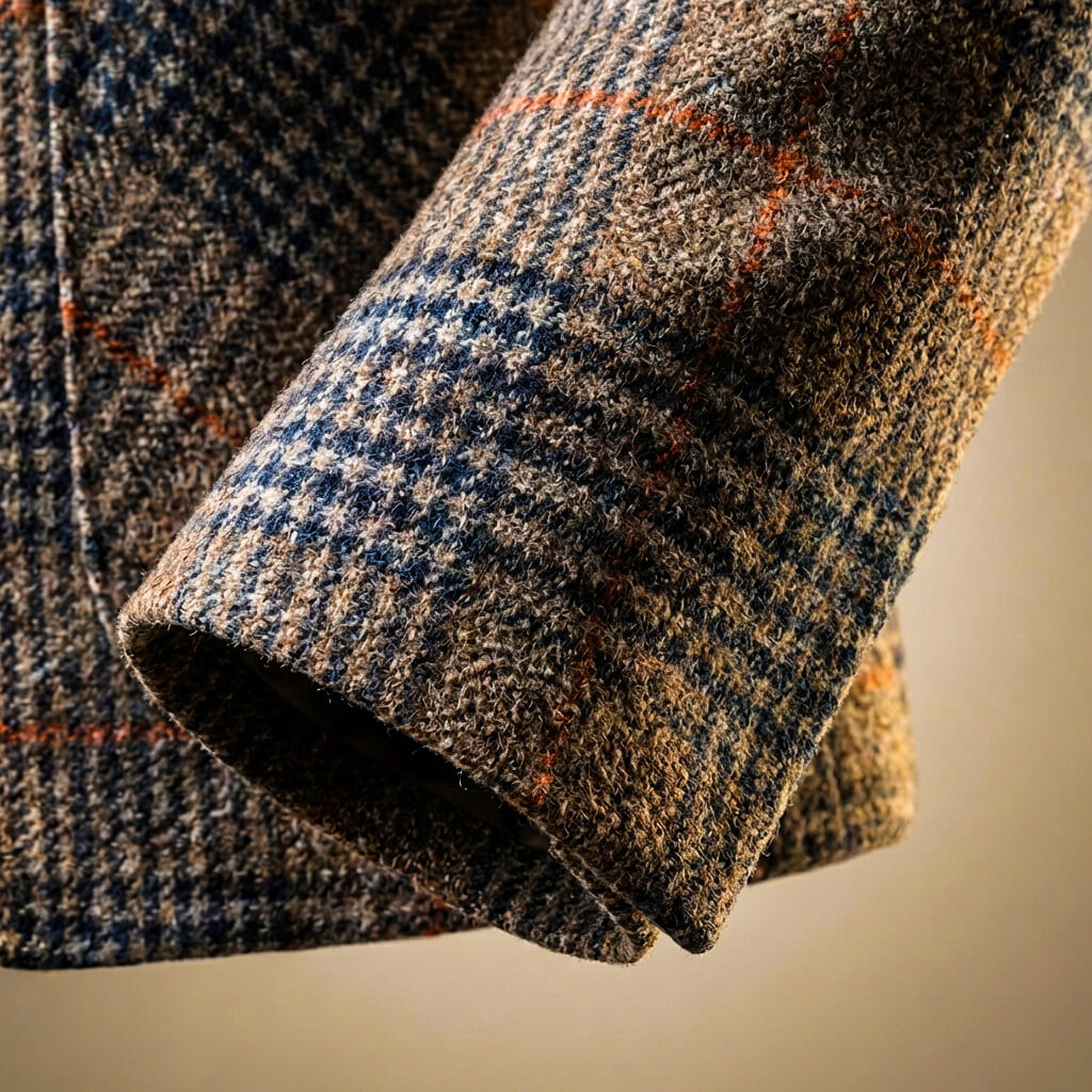GABRIEL™ | Blazer homme en tweed à motif pied-de-poule