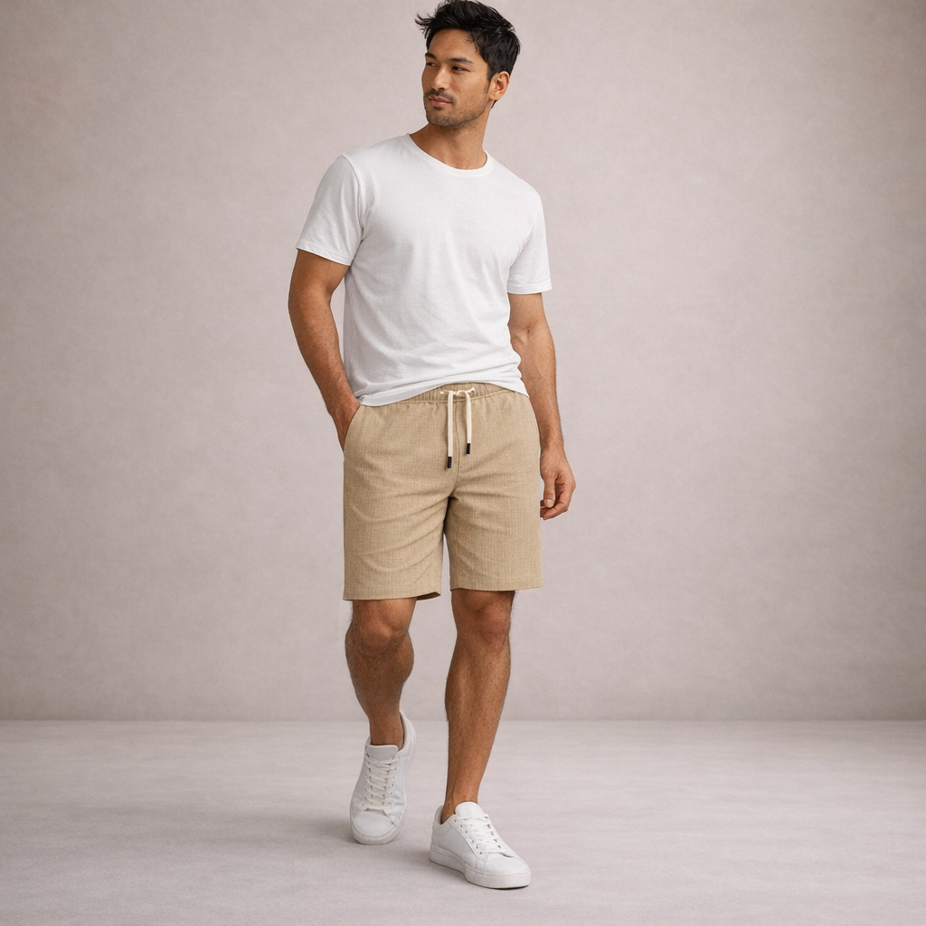 GABRIEL™ | Shorts en lin