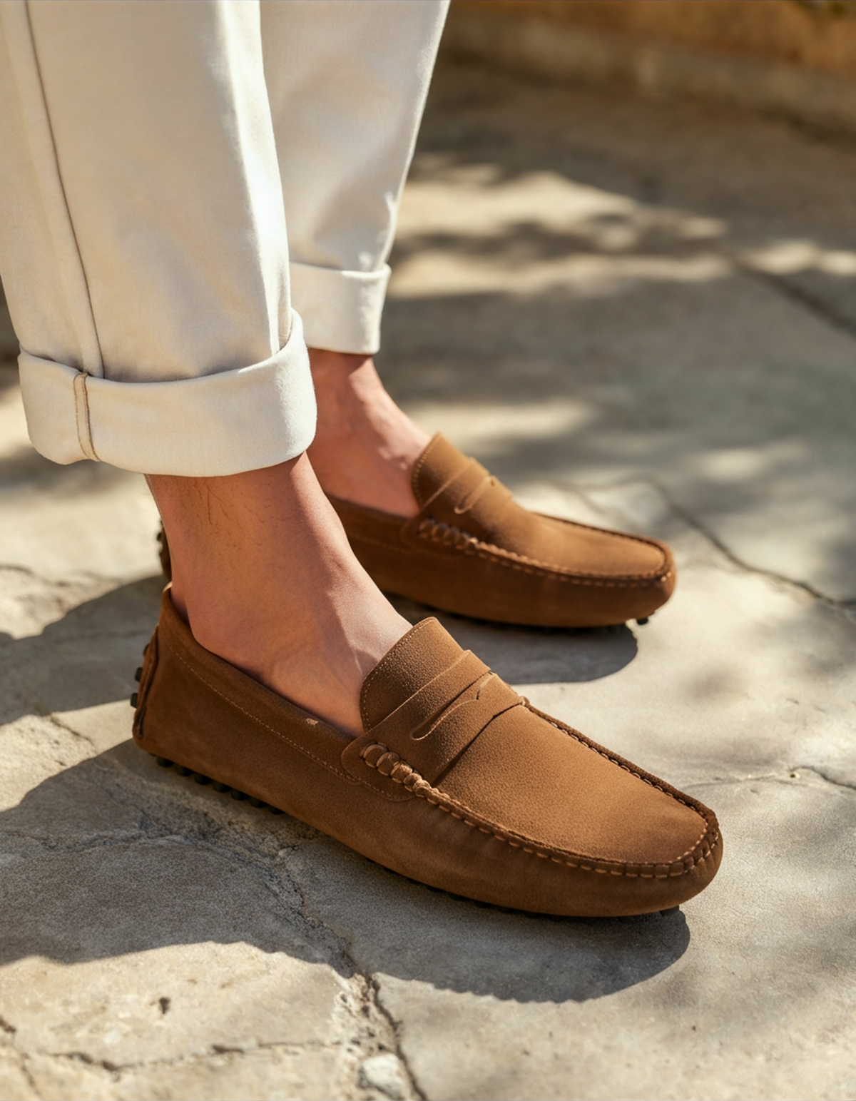GABRIEL™ | Mocassin Cuir Suédé