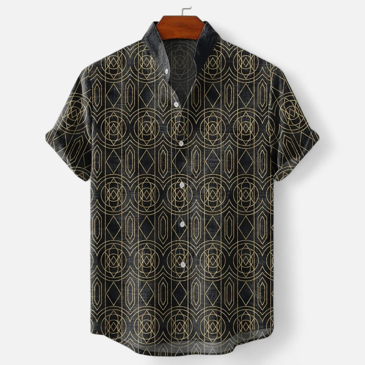 GABRIEL™ | Chemise en lin à col camp