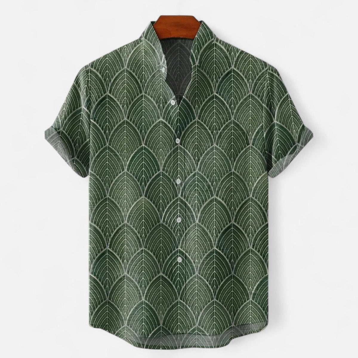 GABRIEL™ | Chemise en lin à col camp