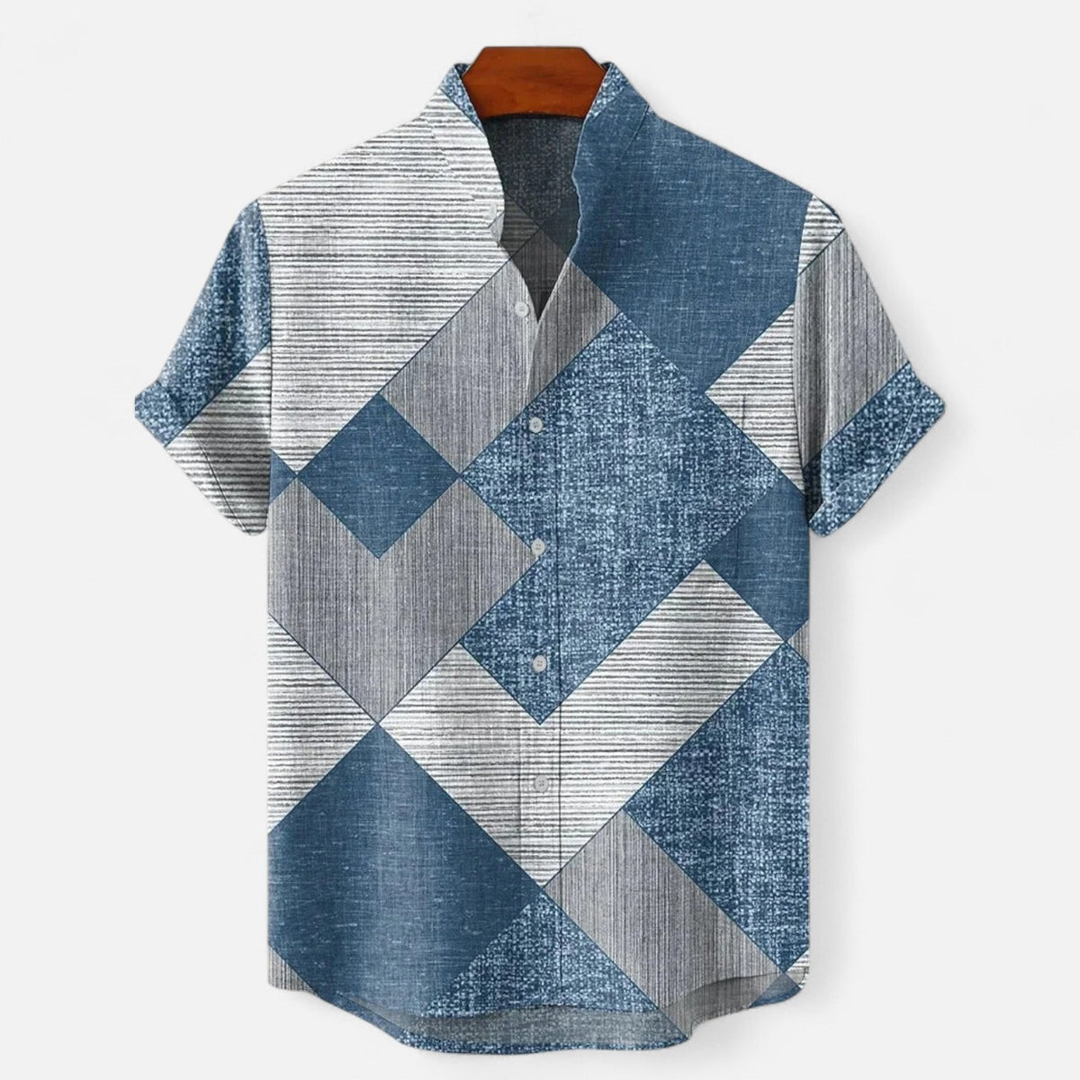 GABRIEL™ | Chemise en lin à col camp
