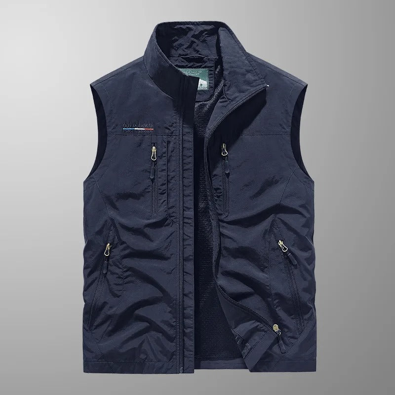 GABRIEL™ | Gilet zippé en nylon pour homme