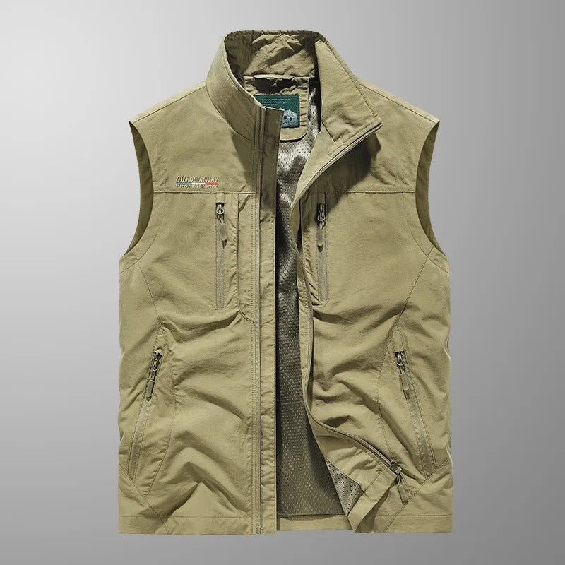 GABRIEL™ | Gilet zippé en nylon pour homme