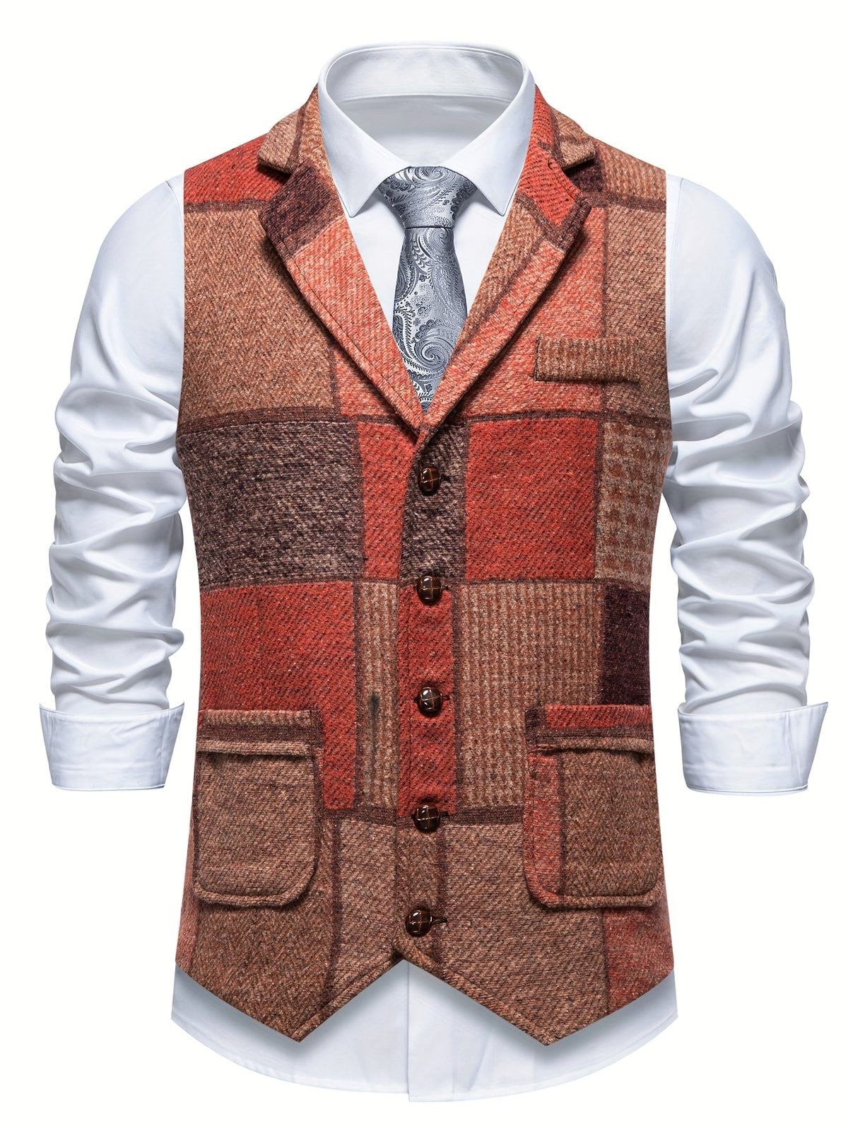 GABRIEL™ | Gilet en tweed