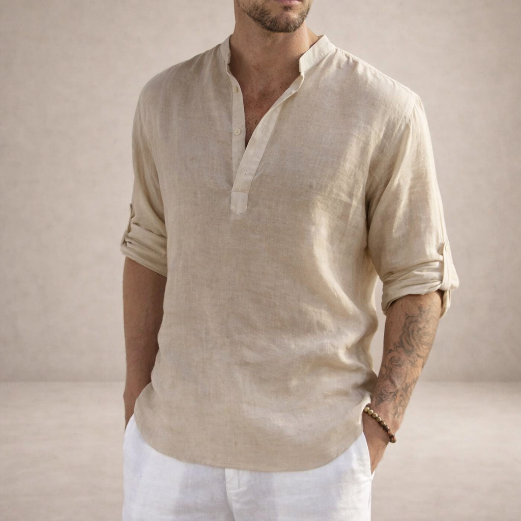 GABRIEL™ | Chemise à col montant